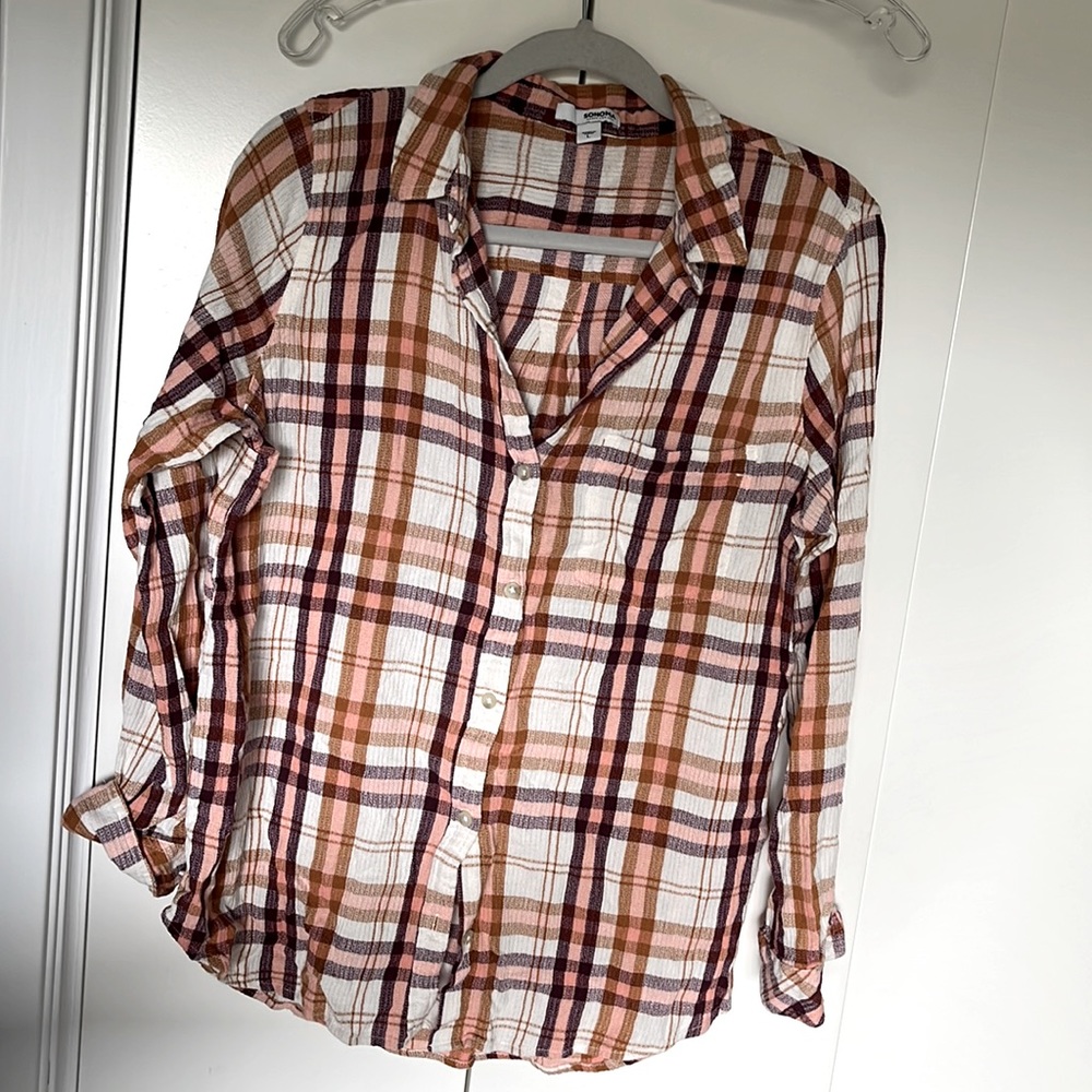 Sonoma plaid shirt